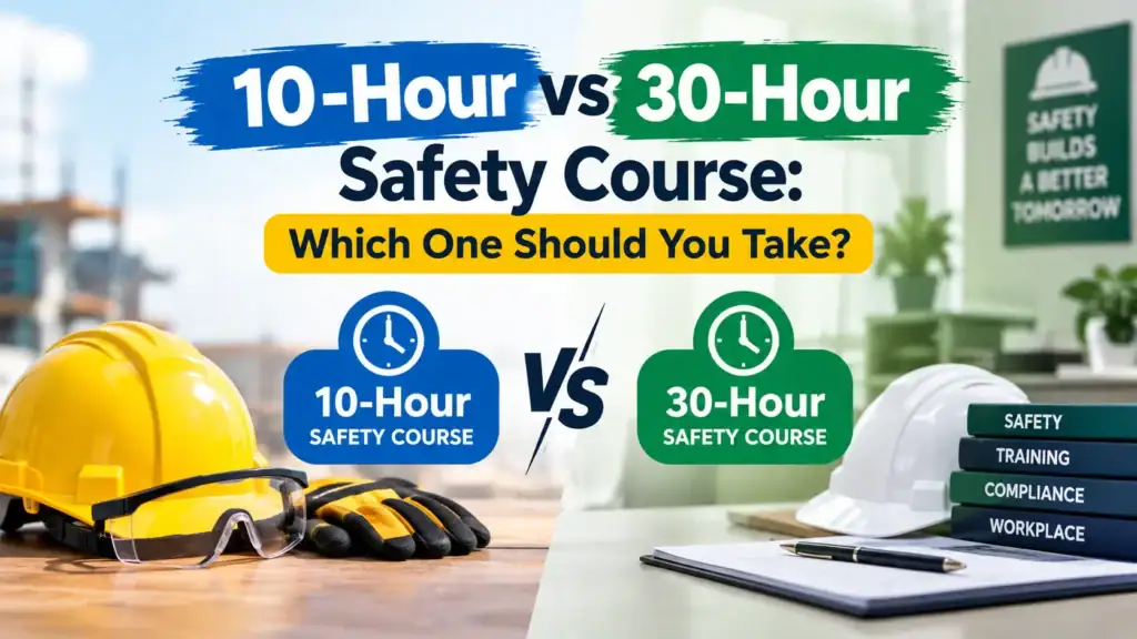 10-Hour vs 30-Hour Safety Course: Which One Should You Take? 8 10-Hour vs 30-Hour Safety Course