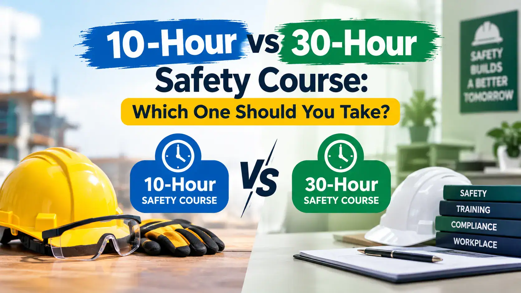 10-Hour vs 30-Hour Safety Course