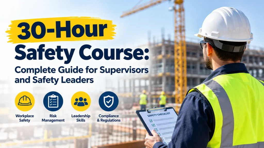 30-Hour Safety Course: Complete Guide for Supervisors and Safety Leaders 6 30-Hour Safety Course Complete Guide
